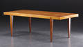 Haslev Møbelfabrik. Rektangulært sofabord, palisander