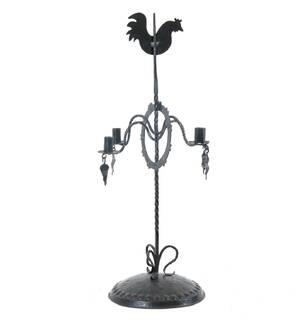 Golvkandelaber i järnsmide, 1900-talets andra hälft