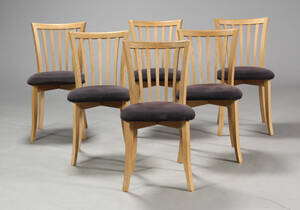 Dansk møbelproducent, spisestole, egetræ 6