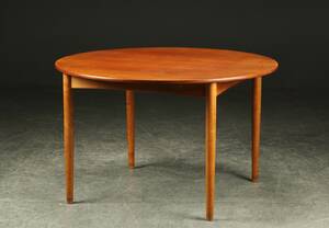 Spisebord af teak med udtræk, 1950erne 2