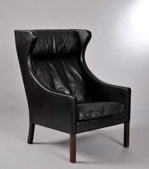 Børge Mogensen. Øreklapstol, model 2204