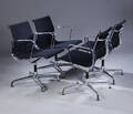 Charles Eames. Fire kontorstole model EA-107 4