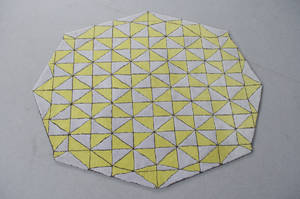 Ingrid Külper, Mattahari, handtuftad matta, 200x160 cm