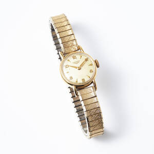 Omega damarmbandsur i 18 k guld