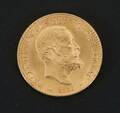 Guldmynt, 10 kronor, Oscar II, Sverige, 1901