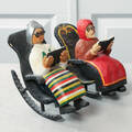 TRÄFIGURER, 2 st, LE Zetterberg