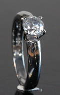 Solitairering, ca. 0.70 ct.