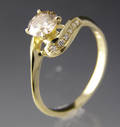 Brillant ring ca. 0.72 ct.