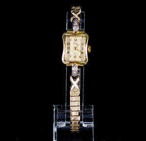 Renx, Damarmbandsur, boett 14K 
