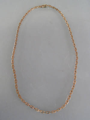 Collier, 14 kt. guld.