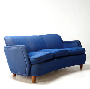 Svängd soffa, troligen NK, 1950-tal
