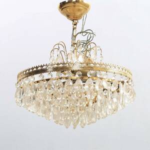 TAKPLAFOND. Mässing med prismor.