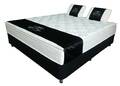 Luka Design, Kingsize dobbeltseng med to stk. Latex puder  