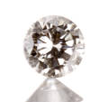 Uindfattet brillantslebet diamant 0.36 ct.