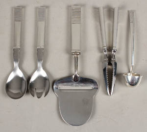 Georg Jensen. ReliefParallel bestik 5