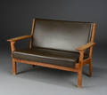 Hans J. Wegner. To-pers. sofa, GE-181