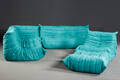 Michel Ducaroy. Togo Suite. 5er Set in Blau für Ligne Roset 5 Diese Ware steht erneut zur Auktion unter der Warennummer 4906463