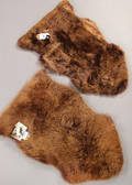 New Zealandsk lammeskind - premium skind - nougat. 2