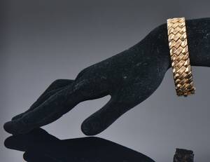 Italiensk armbånd af 18 kt. Guld