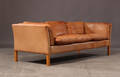 Dansk møbelproducent, 3-pers. sofa, anilin læder