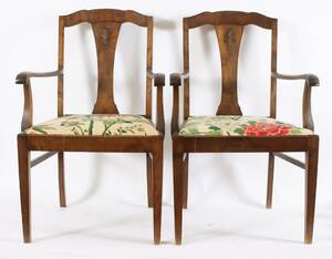 Karmstolar ett par, 1920-tal