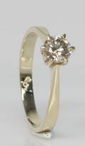 Solitairering, ca. 0.50 ct.