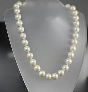 Südseeperlcollier weiß