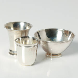 SILVERFÖREMÅL, 4 delar, 105g