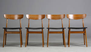 Dansk møbelproducent. Stole, teak 4