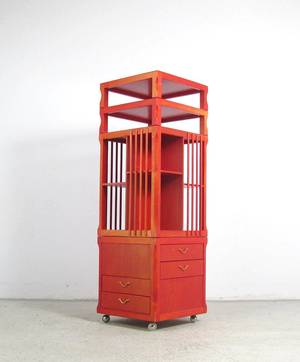 Standregal Regalelemente, wohl Italien 1970er Jahre