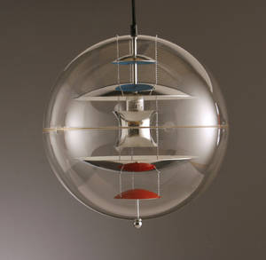 Verner Panton pendel, VP-Globe, Ø 50 cm.