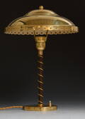 Bordlampe, messing