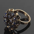 Safir ring i 14 kt. guld Denne vare er sat til omsalg under nyt varenummer 4492633
