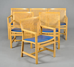 Rud Thygesen  Johnny Sørensen. Seks armstole af bøgetræ fra Kongeserien 6