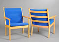 Hans J. Wegner. Par hvilestole model Ge-284 2