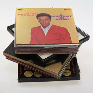 ELVIS PRESLEY, samling LP-skivor.