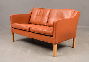 Børge Mogensen. 2-sitssoffa, modell 2421-22 serie 991