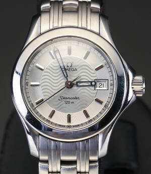 Omega Seamaster damearmbåndsur af stål Denne vare er sat til omsalg under nyt varenummer 4295057