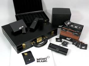 Montblanc, samling lædervarer bl. a., udstillingsmodeller 7