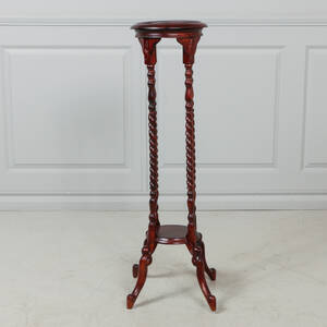 PIEDESTAL, mahogny, 1900-tal