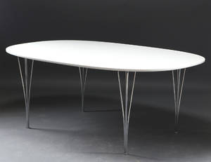 Piet Hein  Bruno Mathsson. Matbord Superellips