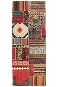 Persisk Kelim Patchwork, 232x87 cm.