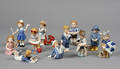 Kgl. P. Seks figurer mini circus collection 11