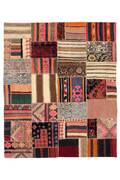 Persisk Kelim Patchwork, 210x180 cm. Denne vare er sat til omsalg under nyt varenummer 4590918