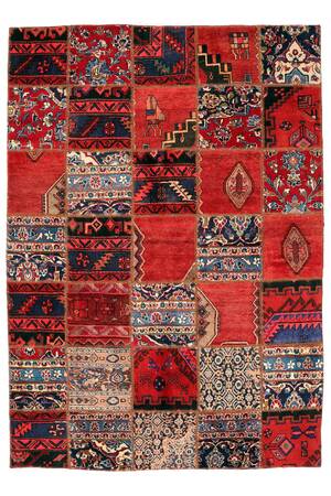 Persisk Patchwork, 210x148 cm.