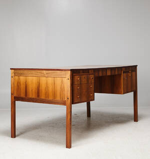 Skrivbord, palisander