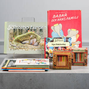 TINTIN, barnböcker, mm