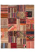 Persisk Kelim Patchwork, 235X180 cm.