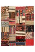Persisk Kelim Patchwork 222X185 cm.