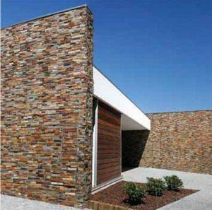 Naturfarvet stenvæg, 13 m2